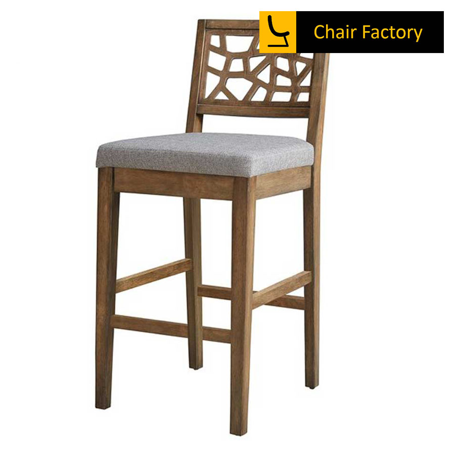 Lodge Wooden Bar Stool